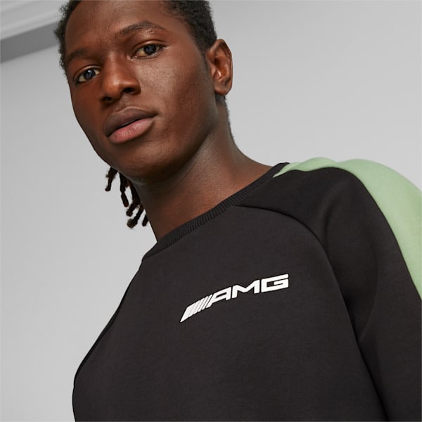 Buzo Mercedes AMG Crew Neck, PUMA Black, large-ARG
