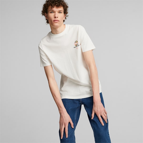 Remera para hombre Sportswear by PUMA, Warm White, large-ARG