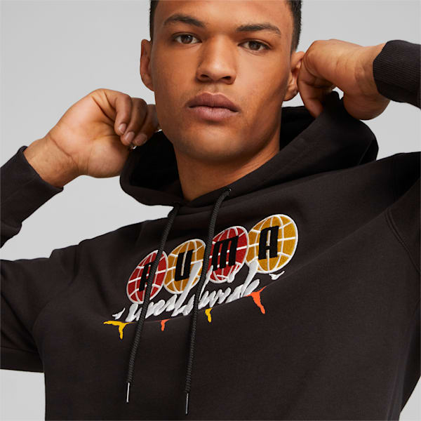 Sportswear by PUMA Worldwide Men's Hoodie, PUMA Black, large-ZAF