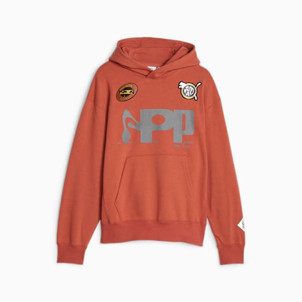 Buzo con capucha PUMA x P.A.M. Graphic, Apple Cider, large-ARG