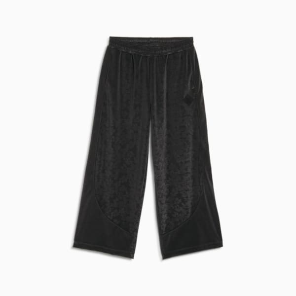 PUMA x PERKS AND MINI Velour Pants, PUMA Black, large-ZAF