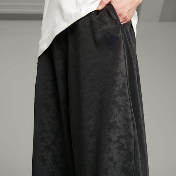 PUMA x PERKS AND MINI Velour Pants, PUMA Black, large-ZAF