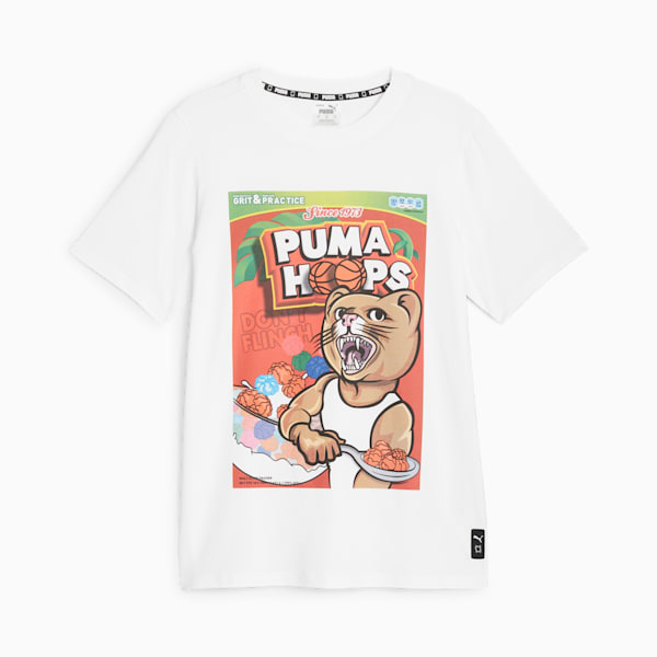 Remera de baloncesto DYLAN para hombre, PUMA White, large-ARG