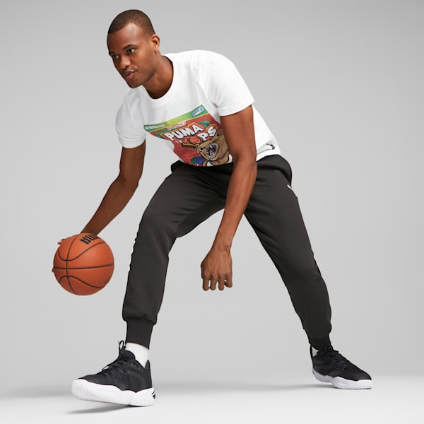 Remera de baloncesto DYLAN para hombre, PUMA White, large-ARG