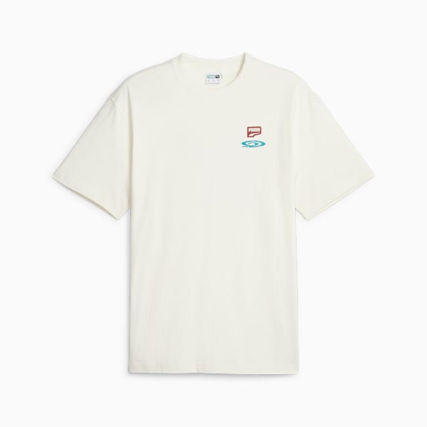 Remera para hombre DOWNTOWN Graphic, Warm White, large-ARG