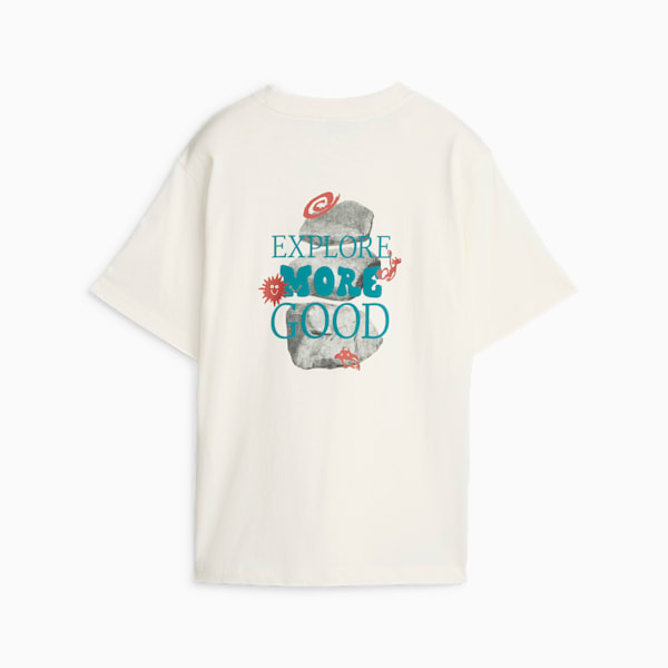 Remera para mujer DOWNTOWN Graphic, Warm White, large-ARG