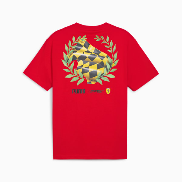 Scuderia Ferrari x Joshua Vides Tee, Rosso Corsa, large-ZAF