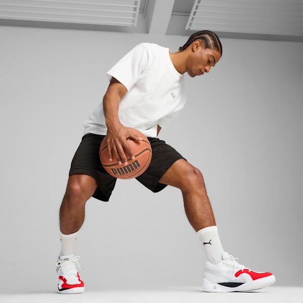 Shorts de basketball Shot Blocker para hombre, PUMA Black-PUMA Black, large-ARG