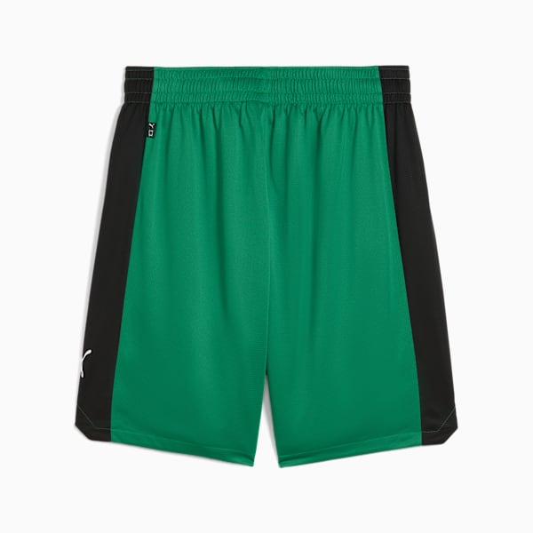 Shorts de basketball Shot Blocker para hombre, Archive Green-PUMA Black, large-ARG