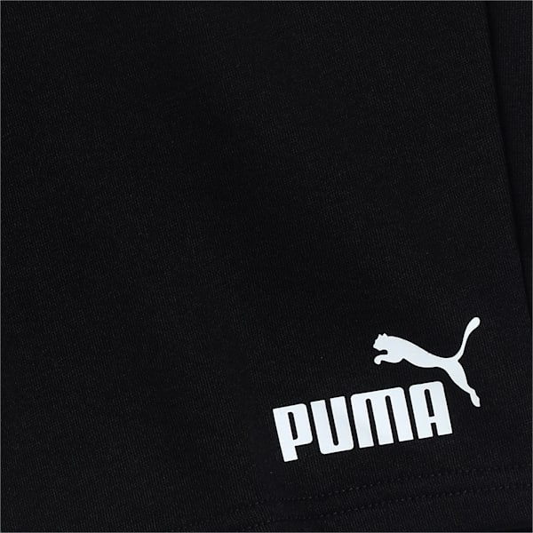 Shorts deportivos ESS para jovenes, Puma Black, large-ARG