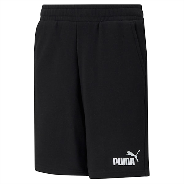 Shorts deportivos ESS para jovenes, Puma Black, large-ARG
