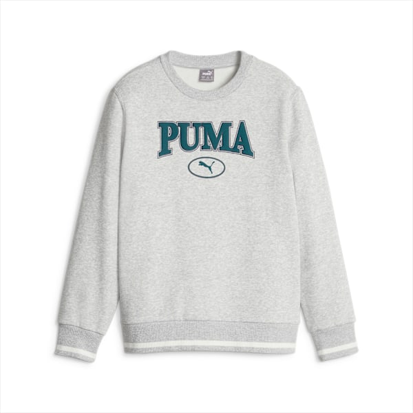 Buzo PUMA SQUAD para jovenes, Light Gray Heather, large-ARG