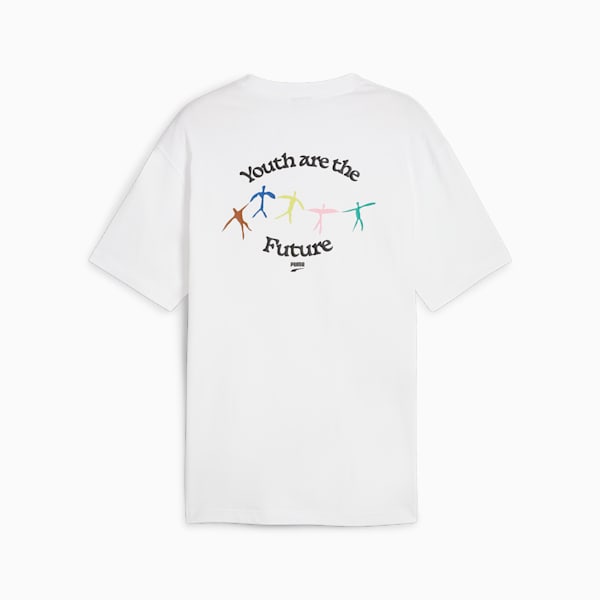 Remera juvenil DOWNTOWN 180, PUMA White, large-ARG