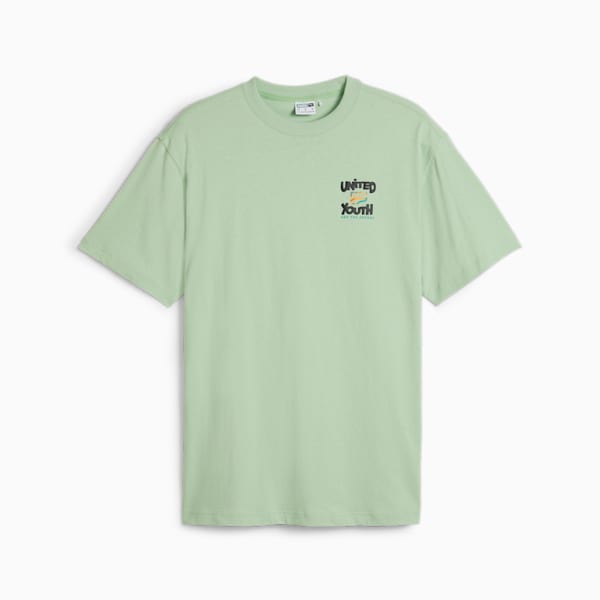 Remera juvenil DOWNTOWN 180, Pure Green, large-ARG