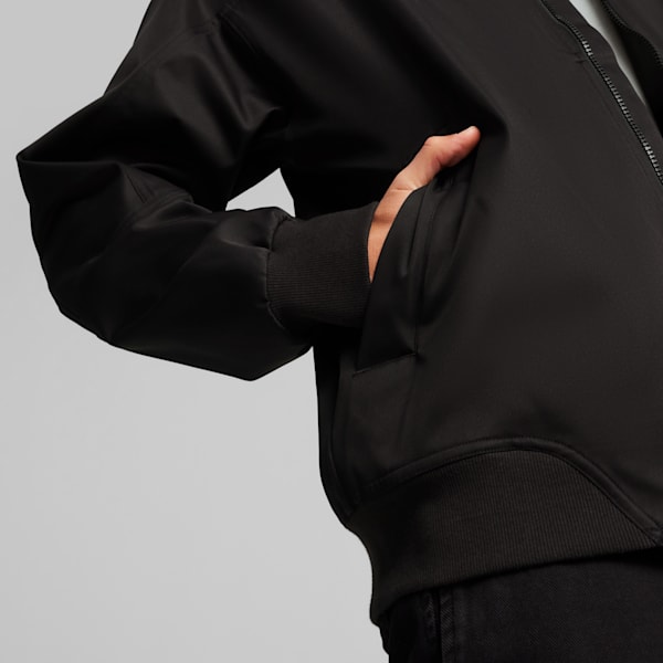 Campera bomber CLASSICS Seasonal, PUMA Black, large-ARG