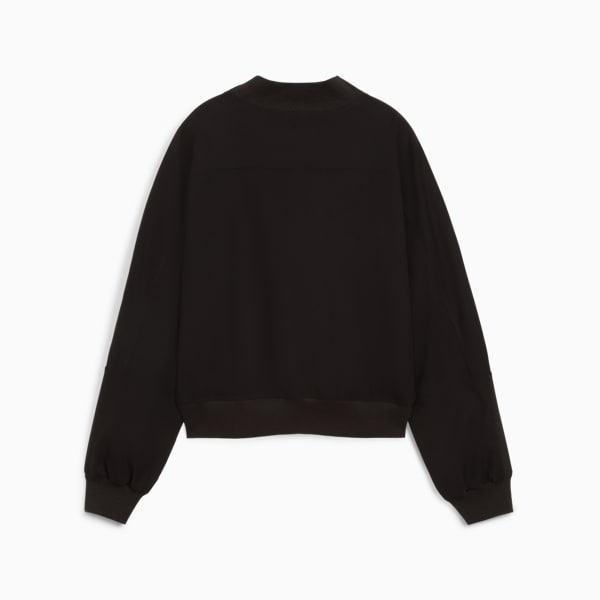 Chamarra bomber para mujer CLASSICS Shiny, PUMA Black, large-MEX