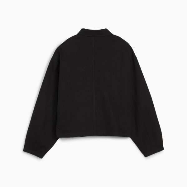 Campera cortavientos Classics para mujer, PUMA Black, large-ARG