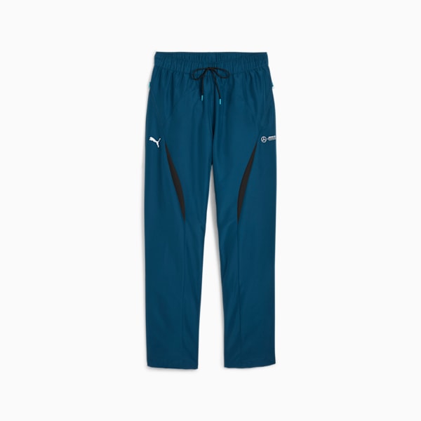 Pantalones Mercedes-AMG Petronas Motorsport Statement de tejido plano para hombre, Ocean Tropic, large-ARG