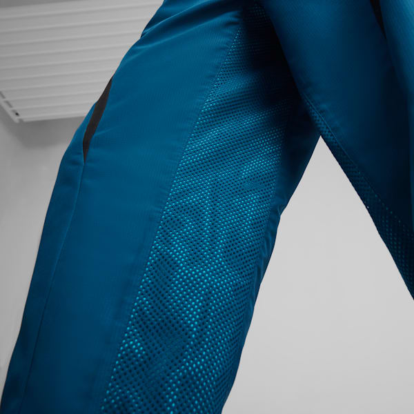 Pantalones Mercedes-AMG Petronas Motorsport Statement de tejido plano para hombre, Ocean Tropic, large-ARG