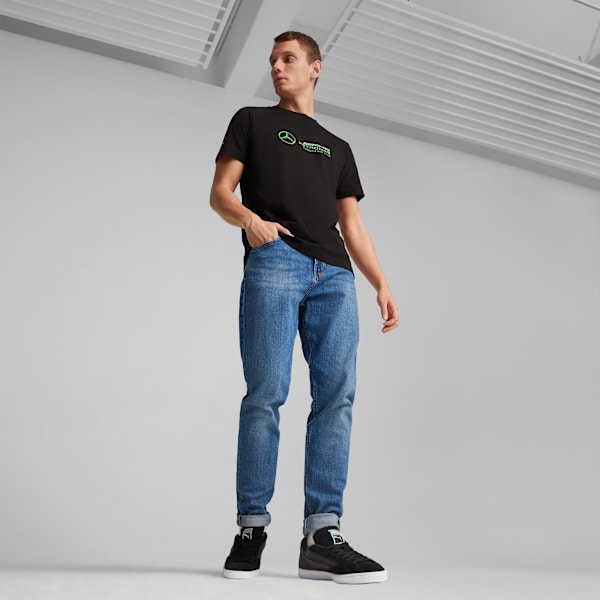 Playera para hombre Mercedes-AMG Petronas Motorsport Logo, PUMA Black, large-MEX