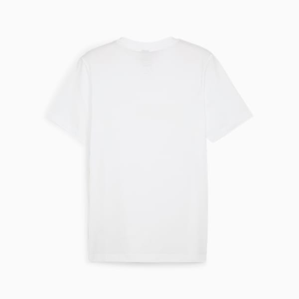 Scuderia Ferrari Race CREW Men's Motorsport Tee, PUMA White, large-ZAF