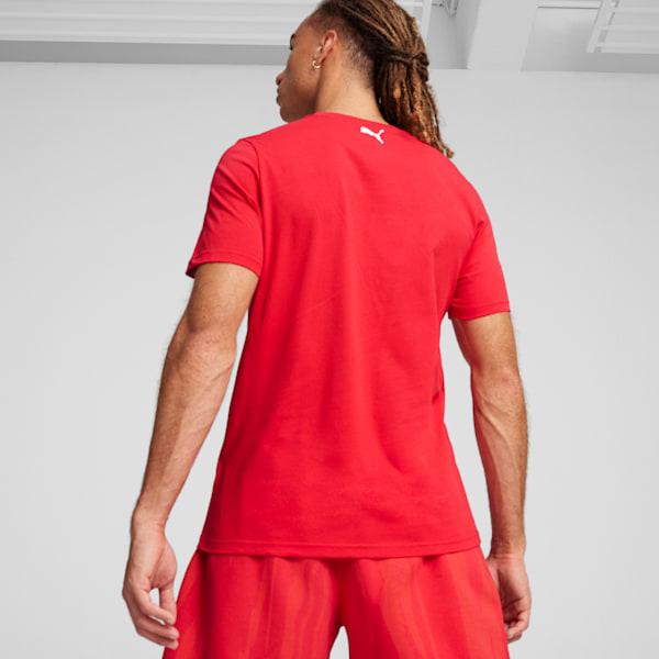 Remera Ferrari Race para hombres, Rosso Corsa, large-ARG