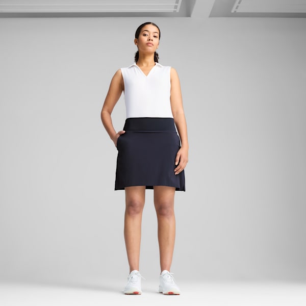 Blake Women's Golf Skirt, Deep Navy, large-ZAF