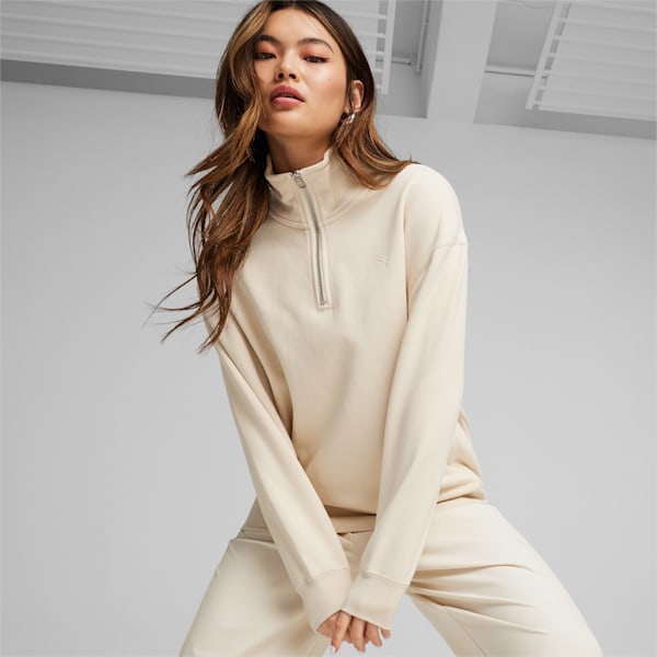 Chamarra Half-zip YONA, Alpine Snow, large-MEX