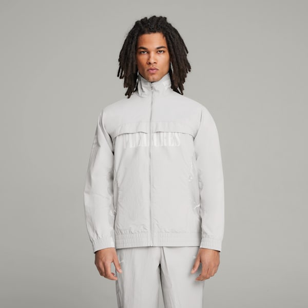 Campera para hombre PUMA x PLEASURES, Glacial Gray, large-ARG