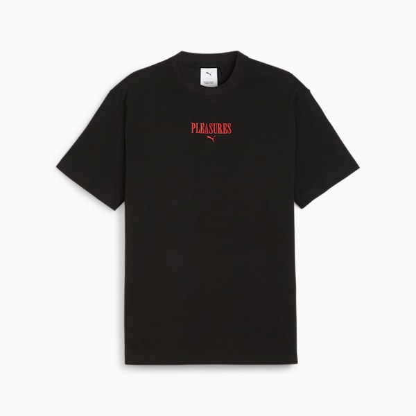 Remera PUMA x PLEASURES, PUMA Black, large-ARG