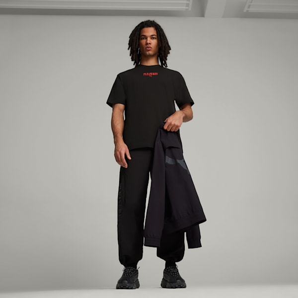 Remera PUMA x PLEASURES, PUMA Black, large-ARG