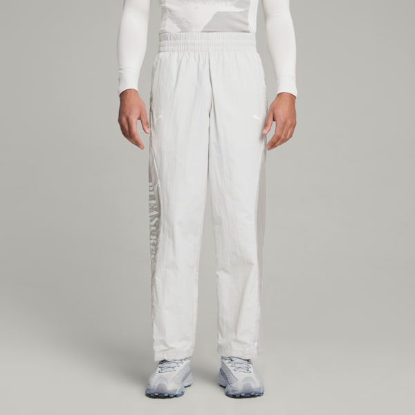 Pantalones para hombre PUMA x PLEASURES, Glacial Gray, large-ARG
