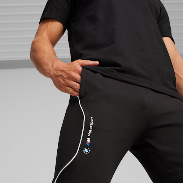BMW M Motorsport Men's Sweat Pants, PUMA Black, large-ZAF