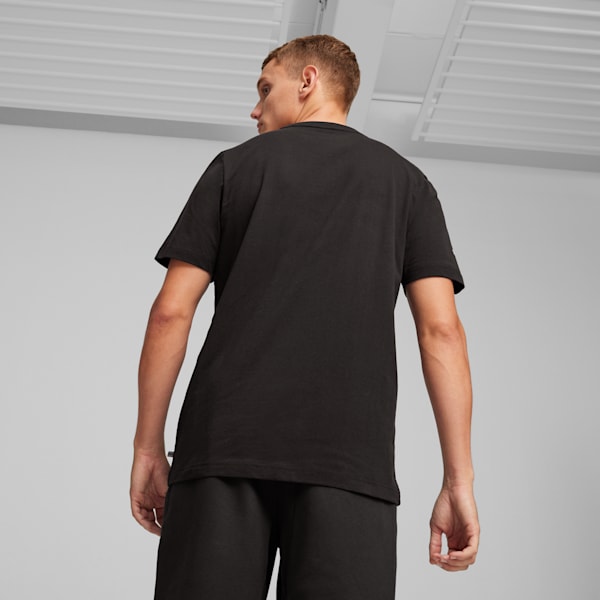 BMW M Motorsport Men's Logo Graphic Tee, PUMA Black, large-ZAF