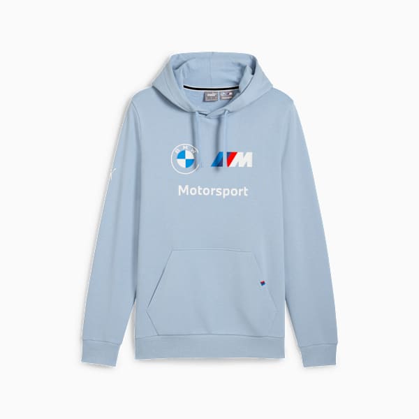 BMW M Motorsport ESS Men's Hoodie, Blue Wash, large-ZAF