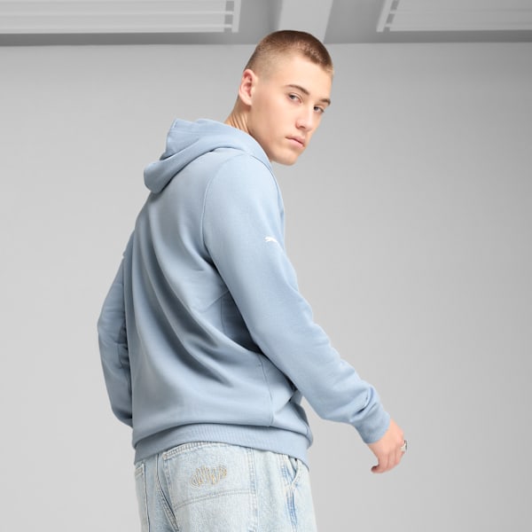 BMW M Motorsport ESS Men's Hoodie, Blue Wash, large-ZAF