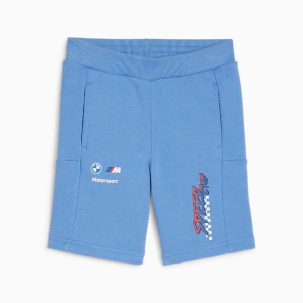 BMW M Motorsport Kids' Shorts, Blue Skies, large-ZAF
