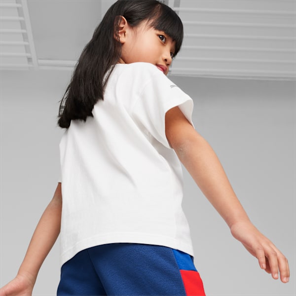 Playera para niños BMW M Motorsport, PUMA White, large-MEX