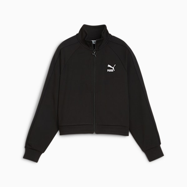 Campera Deportiva T7 para mujer, PUMA Black, large-ARG