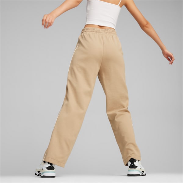Pants de cintura alta para mujer T7, Prairie Tan, large-MEX
