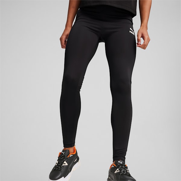 Calzas de talle alto T7 para mujer, PUMA Black, large-ARG