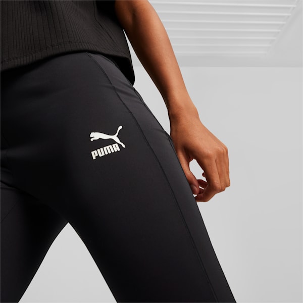 Calzas de talle alto T7 para mujer, PUMA Black, large-ARG