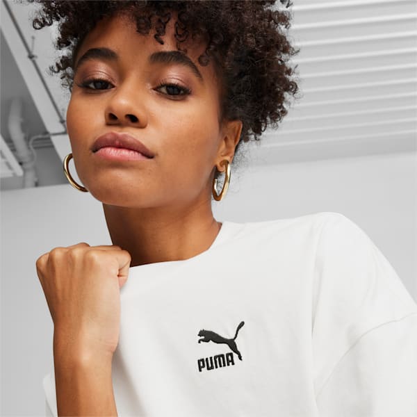 BETTER CLASSICS Women's Tee, PUMA White, large-ZAF