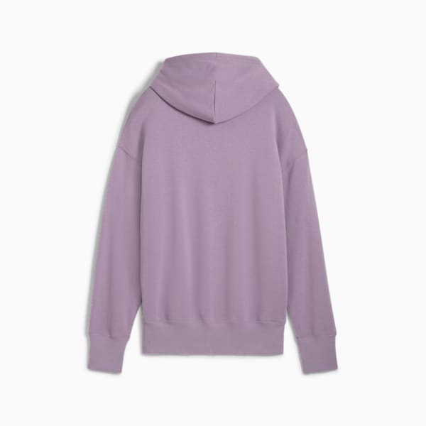 Buzo con capucha BETTER CLASSICS de corte holgado para mujer, Pale Plum, large-ARG