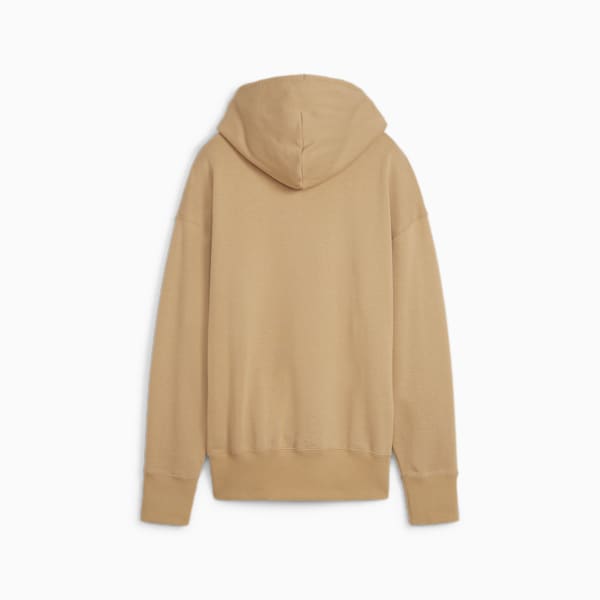 Buzo con capucha BETTER CLASSICS de corte holgado para mujer, Prairie Tan, large-ARG