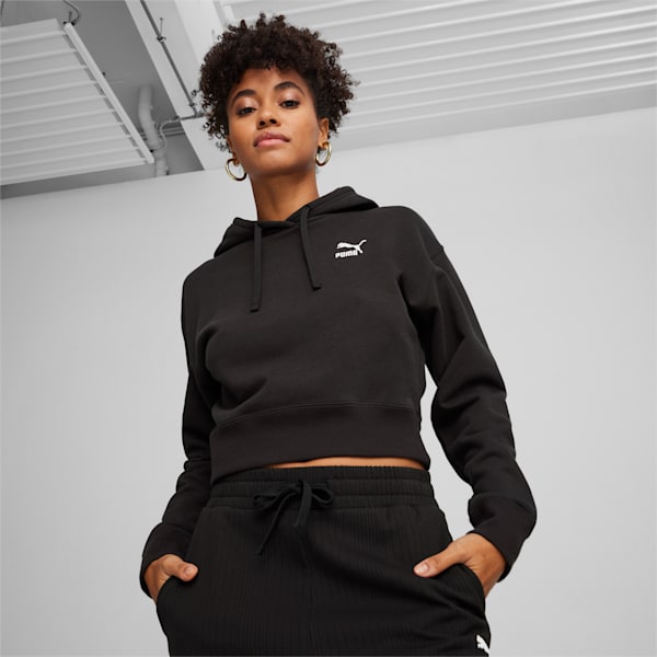 Buzo con Capucha BETTER CLASSICS para mujer, PUMA Black, large-ARG