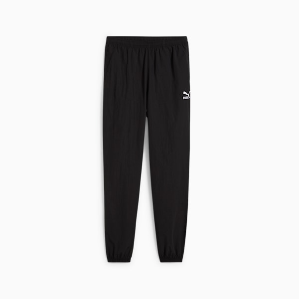 Pantalones deportivos de corte holgado Classics para mujer, PUMA Black, large-ARG