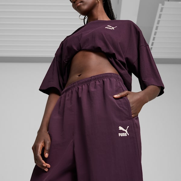 CLASSICS Relaxed Women's Sweatpants, Midnight Plum, large-ZAF