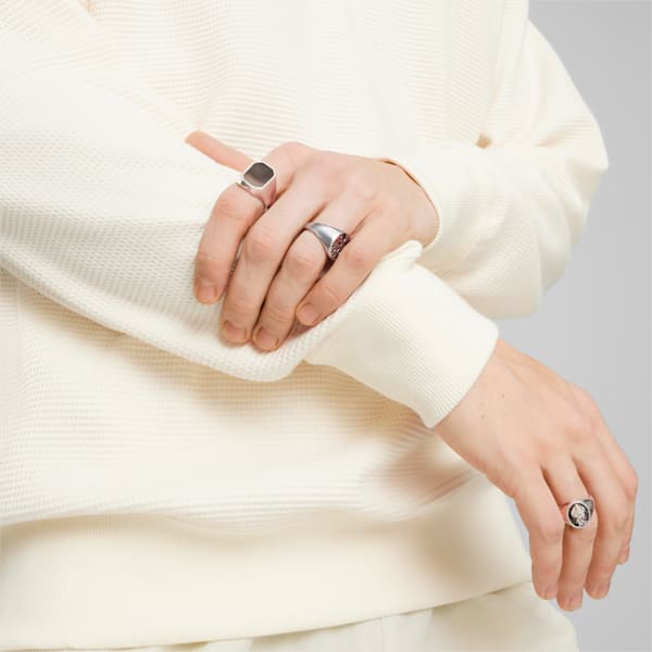 Buzo CLASSICS Waffle Crew, Frosted Ivory, large-ARG