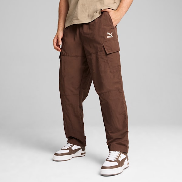 CLASSICS Men's Cargo Pants, Espresso Brown, large-ZAF